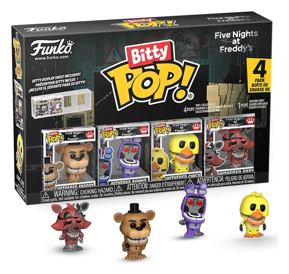 Five Nights at Freddy's Bitty POP! Vinyl Figure 4-Pack Series 6 2.5 cm